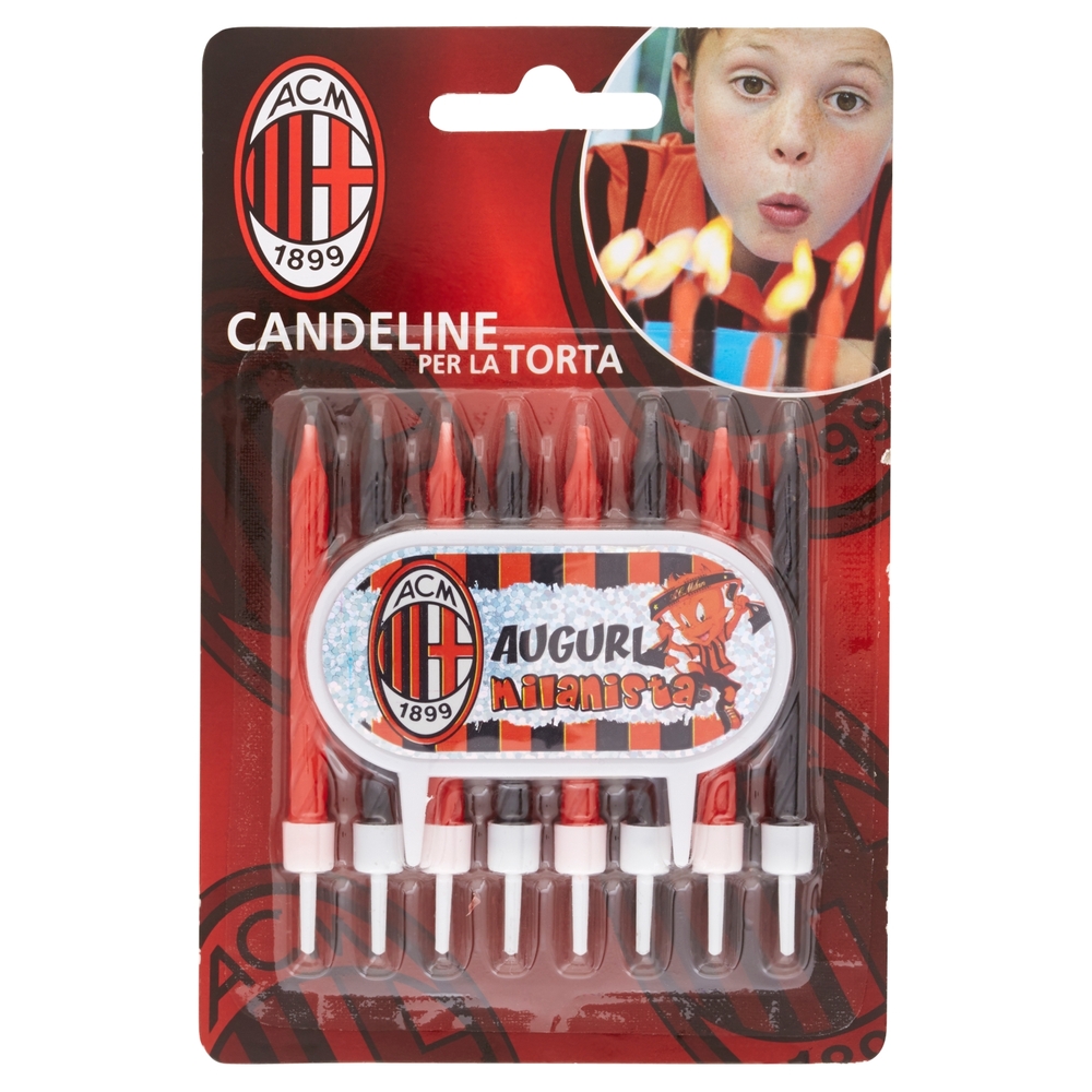 Candeline per la Torta ACM Milan