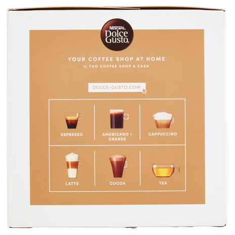 NESCAFÉ DOLCE GUSTO Cortado Espresso Macchiato caffè macchiato 16 capsule (16 tazze)