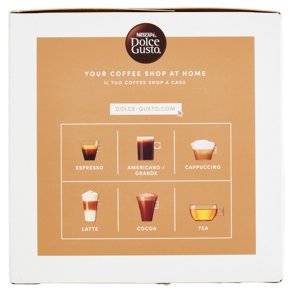 NESCAFÉ DOLCE GUSTO Cortado Espresso Macchiato caffè macchiato 16 capsule (16 tazze)