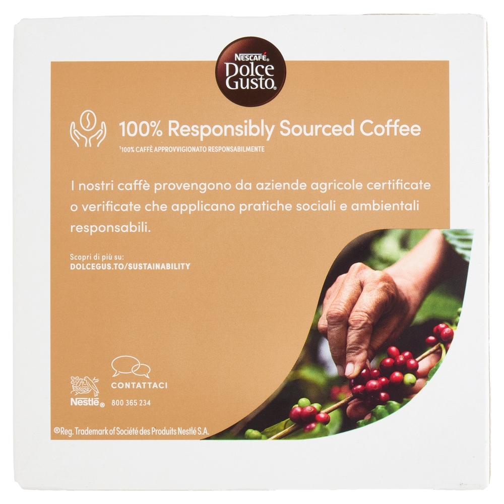 NESCAFÉ DOLCE GUSTO Cortado Espresso Macchiato caffè macchiato 16 capsule (16 tazze)