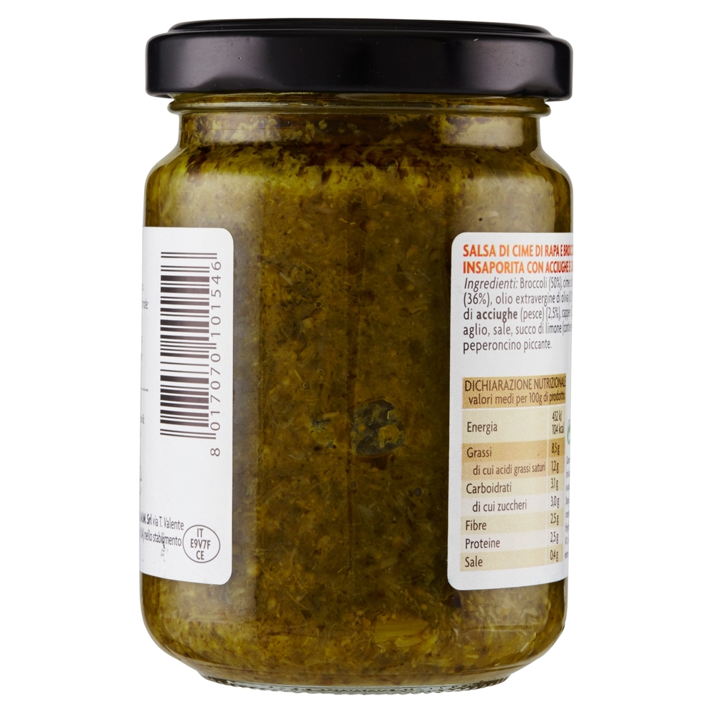 Casa Milo Sugo pronto Cime di Rapa 130 g