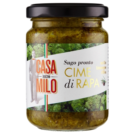 Casa Milo Sugo pronto Cime di Rapa 130 g