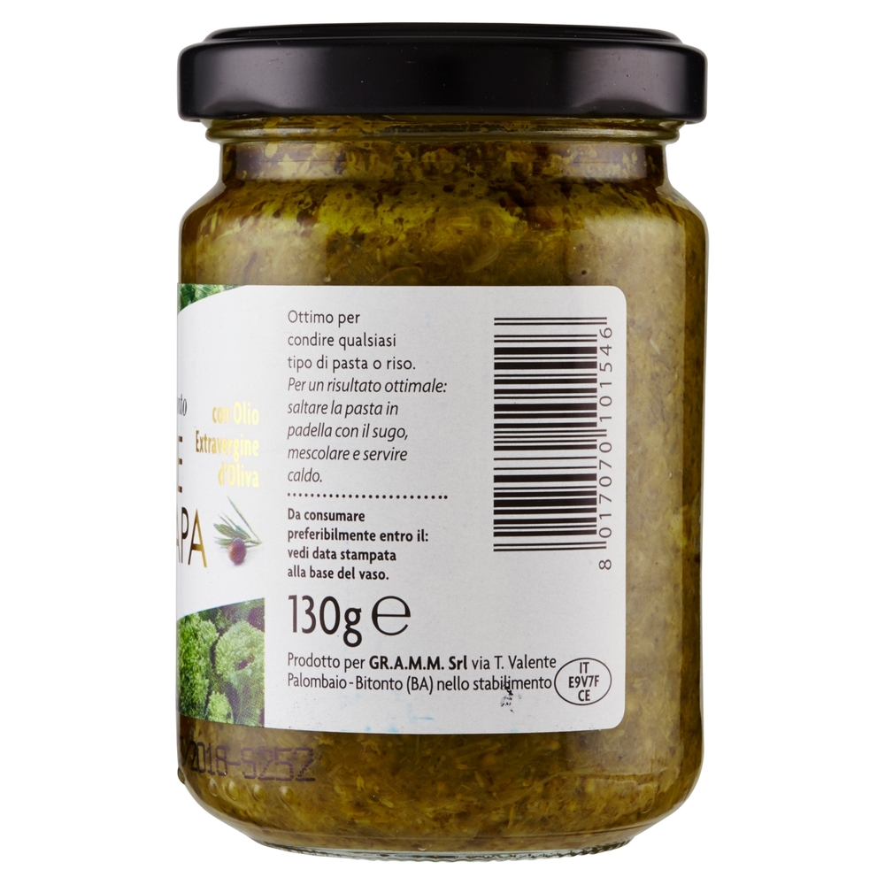 Casa Milo Sugo pronto Cime di Rapa 130 g