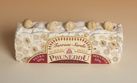 TORRONE SARDO NOCCIOLA EXTRA PRUNEDDU