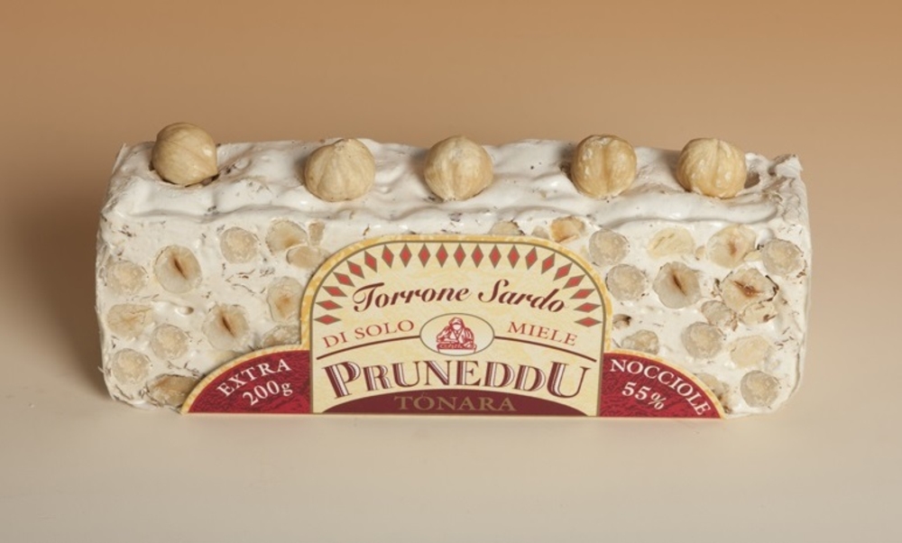 TORRONE SARDO NOCCIOLA EXTRA PRUNEDDU