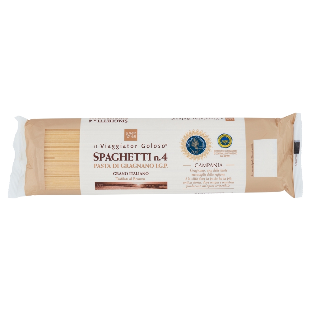 Spaghetti n.4 di Gragnano IGP Il Viaggiator Goloso