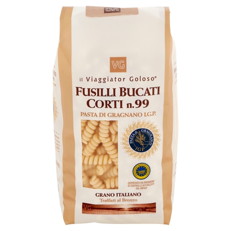 Fusilli Bucati Corti n.99 di Gragnano IGP Il Viaggiator Goloso