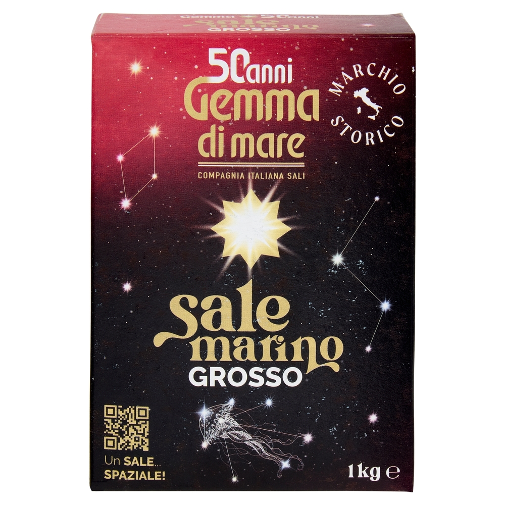 Gemma di mare Sale marino Grosso 1 kg