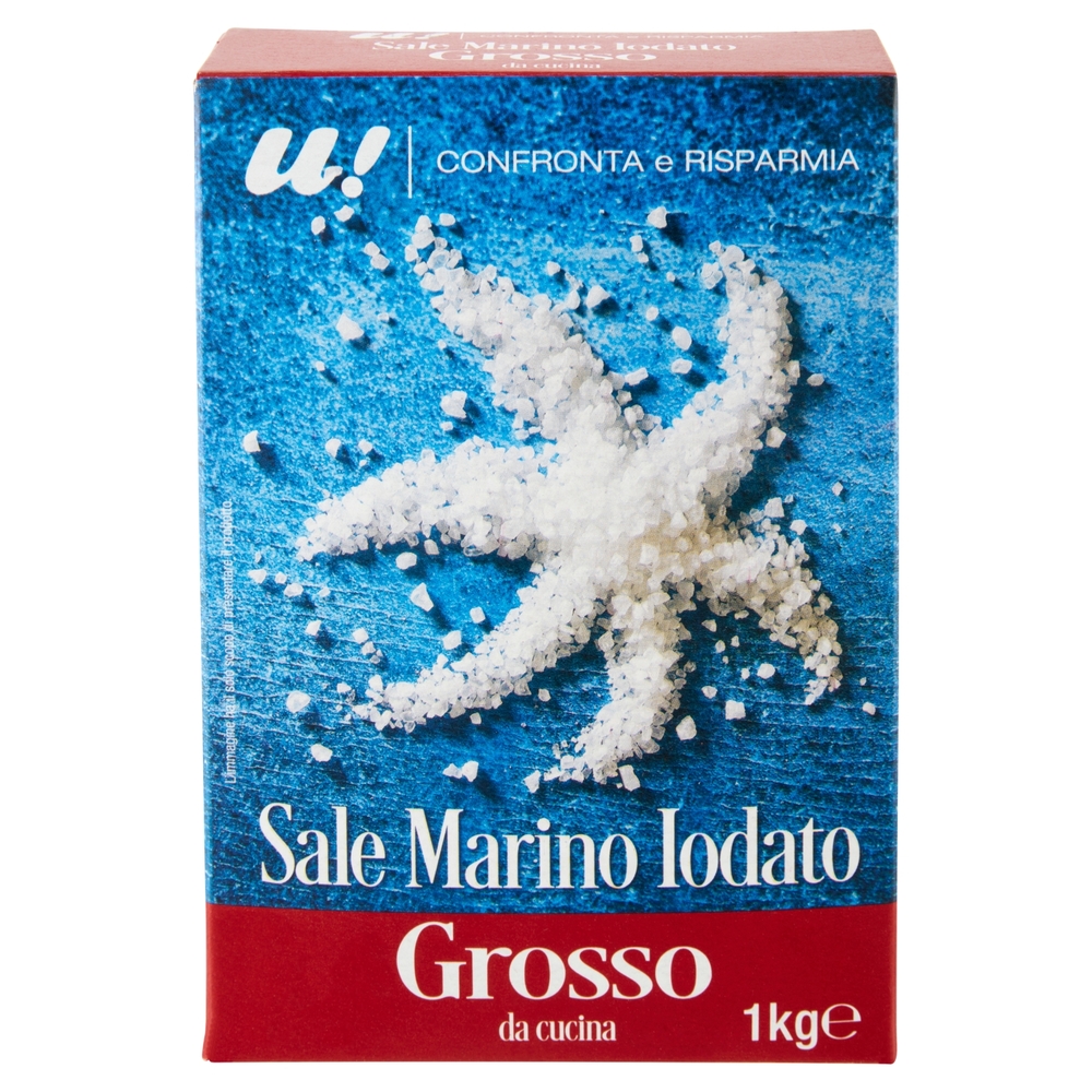 Sale Marino Iodato Grosso U! Confronta e Risparmia
