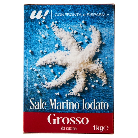 Sale Marino Iodato Grosso U! Confronta e Risparmia