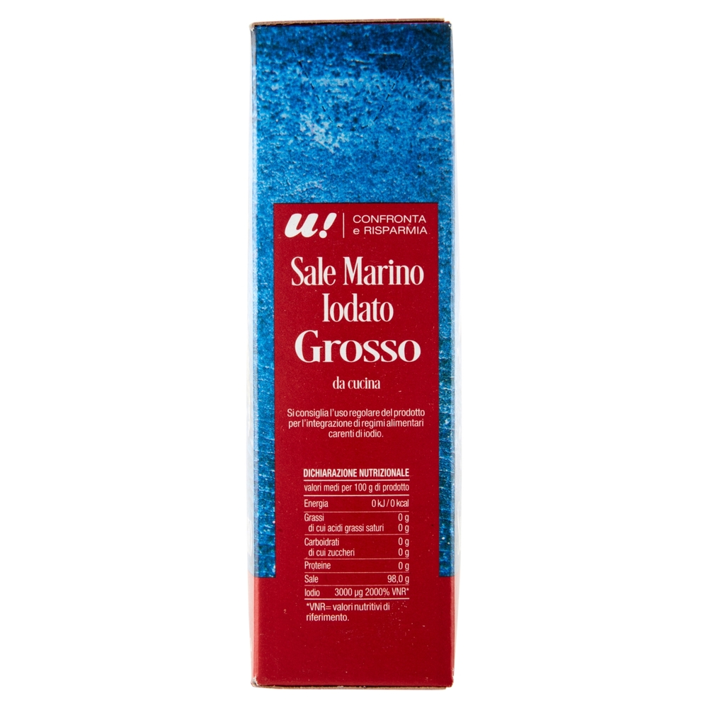Sale Marino Iodato Grosso U! Confronta e Risparmia