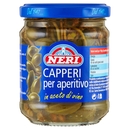 Neri Capperi per aperitivo in aceto di vino 200 g
