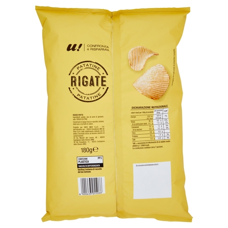 Patatine Rigate U! Confronta e Risparmia