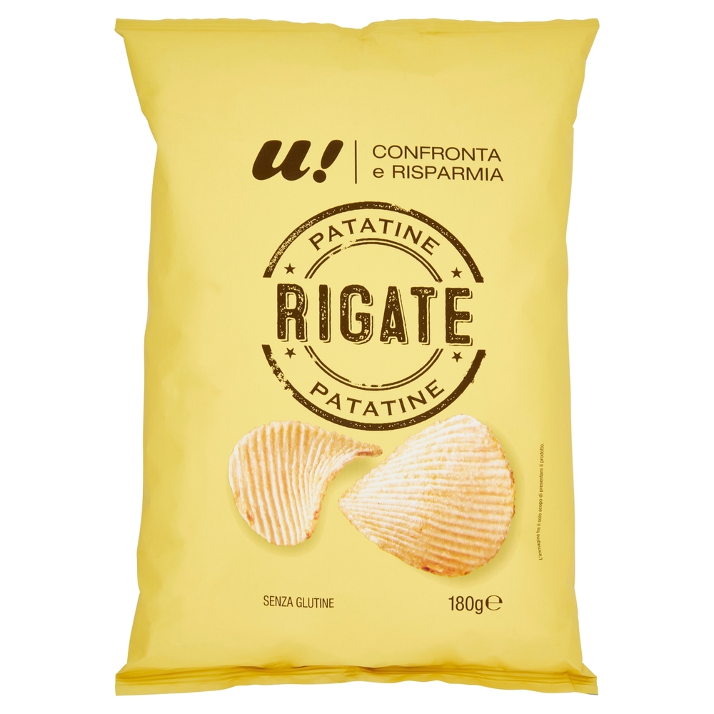 Patatine Rigate U! Confronta e Risparmia
