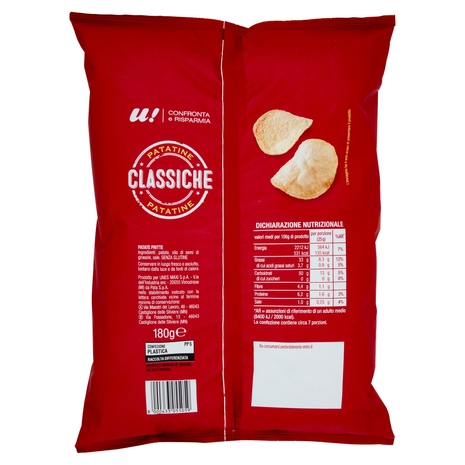 Patatine Classiche U! Confronta e Risparmia