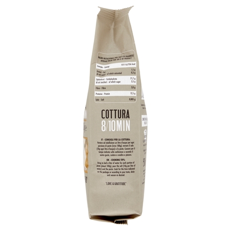 Andalini Selection Pasta di Semola Gramigna Rigata Paglia e Fieno 500 g