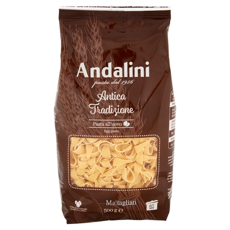 Andalini Antica Tradizione Pasta all'uovo Maltagliati 500 g