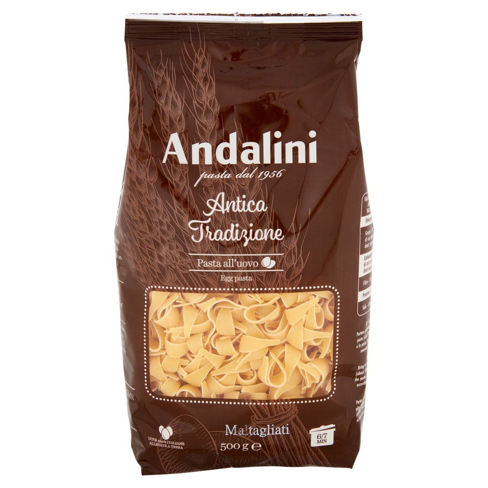 Andalini Antica Tradizione Pasta all'uovo Maltagliati 500 g