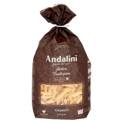 Andalini Antica Tradizione Pasta all'uovo Garganelli 500 g