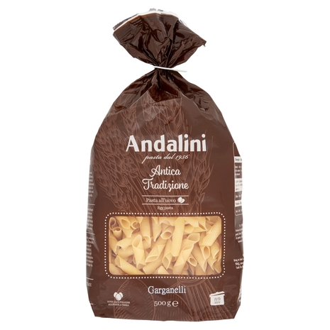 Andalini Antica Tradizione Pasta all'uovo Garganelli 500 g