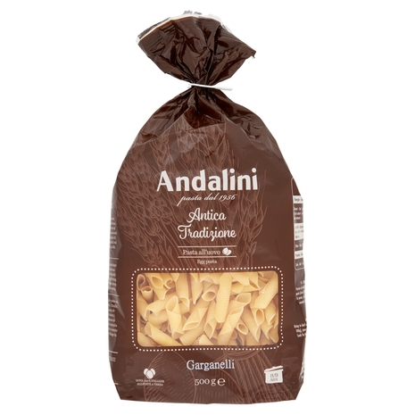 Andalini Antica Tradizione Pasta all'uovo Garganelli 500 g