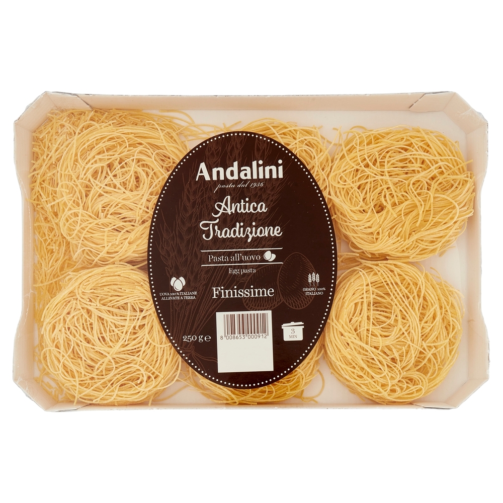 Andalini Antica Tradizione Pasta all'uovo Finissime 250 g