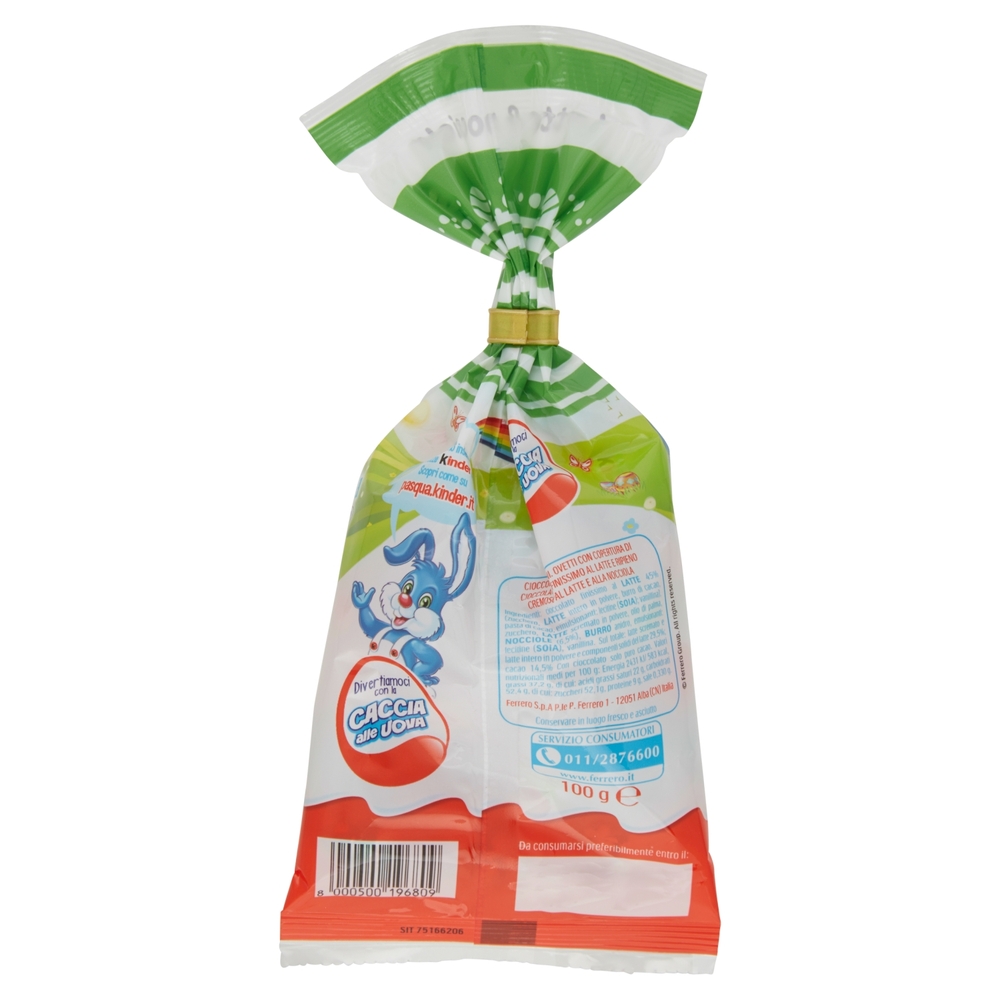 Kinder ovetti Latte & nocciola 100 g