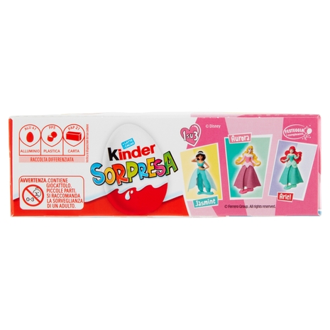 Kinder Sorpresa Disney Princess 3 x 20 g