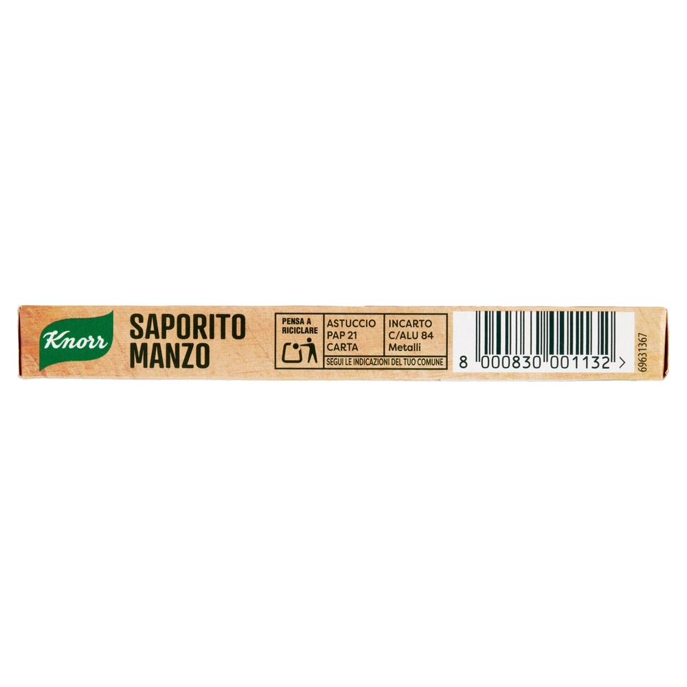 Knorr Saporito Manzo 10 Dadi 100 g