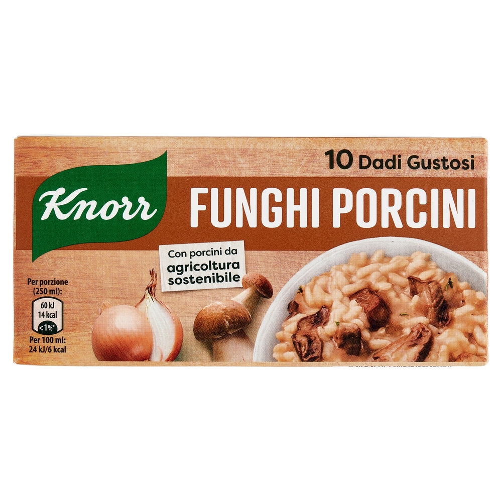 Knorr Funghi Porcini 10 Dadi 100 g