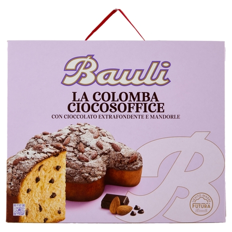 Bauli CiocoSoffice la Colomba Cioccolato Extrafondente e Mandorle 750 g