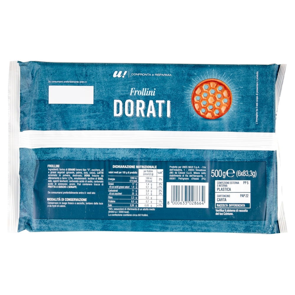 Frollini Dorati U! Confronta e Risparmia