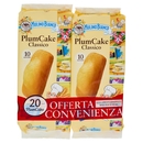 Mulino Bianco PlumCake Merenda con Yogurt Italiano 20 pezzi 660 g