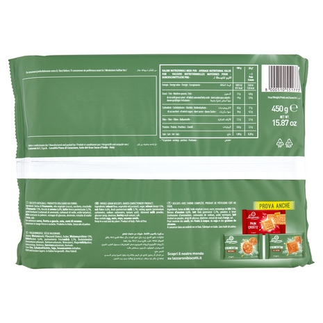 Lazzaroni Pain Croûte Integrali 450 g