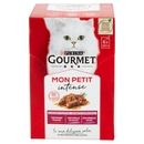 PURINA GOURMET Mon Petit Filettini Intense cotti in Salsa (Manzo / Agnello / Vitello) 6x50g
