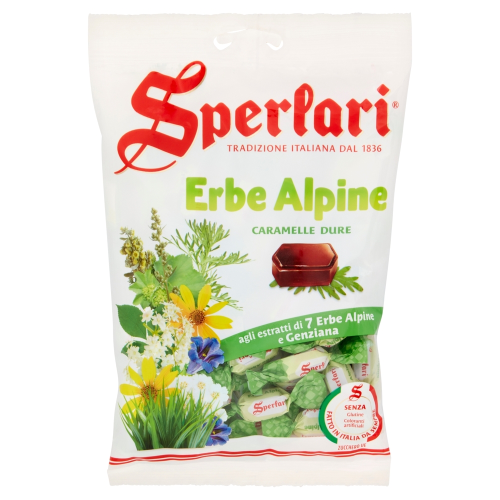 Sperlari Erbe Alpine Caramelle Dure 200 g