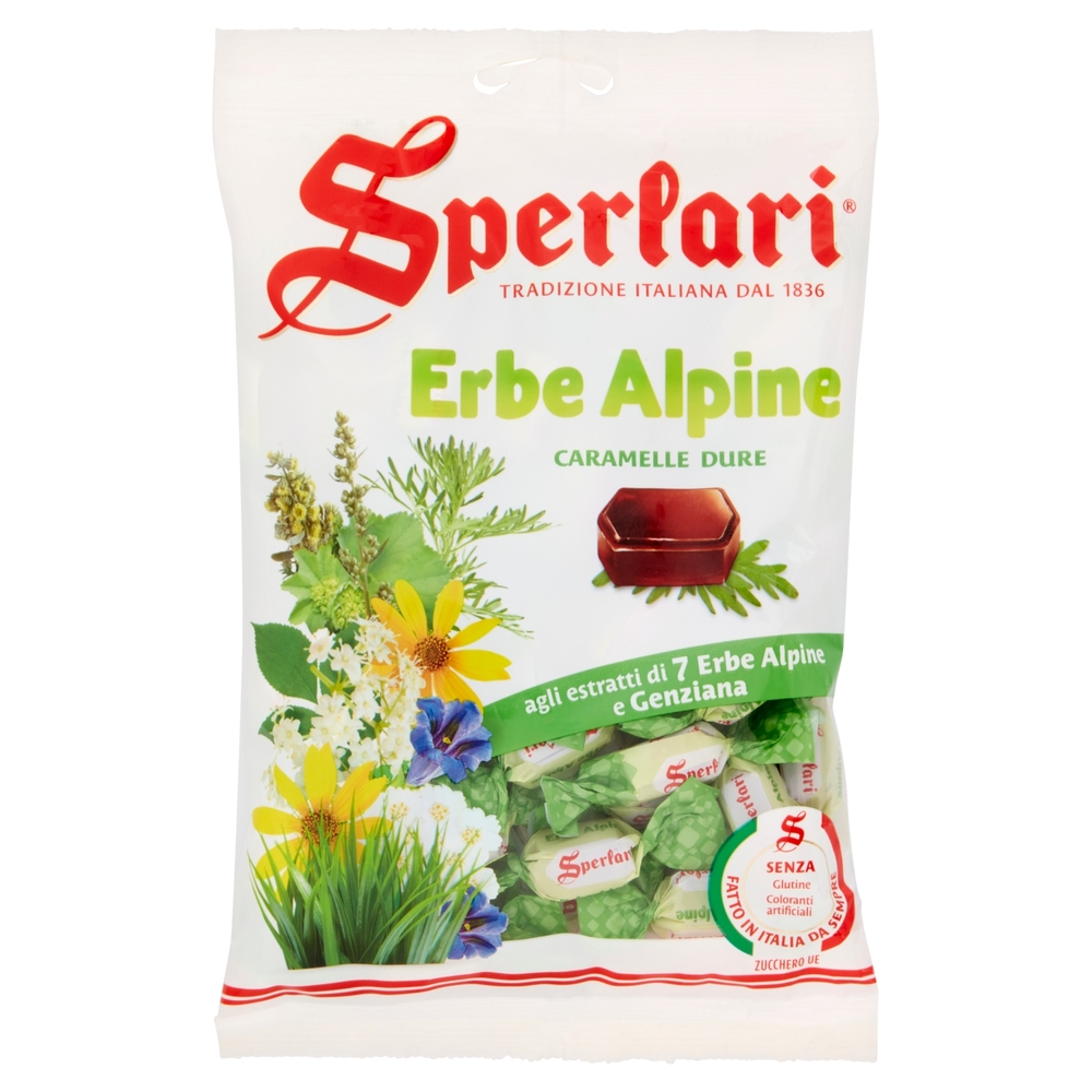 Sperlari Erbe Alpine Caramelle Dure 200 g
