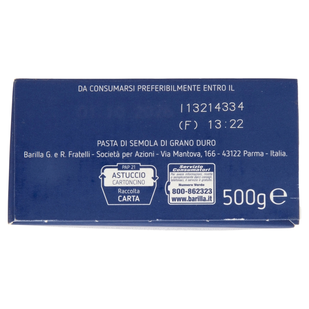 Barilla Pasta Midolline n.24 100% grano italiano 500 g