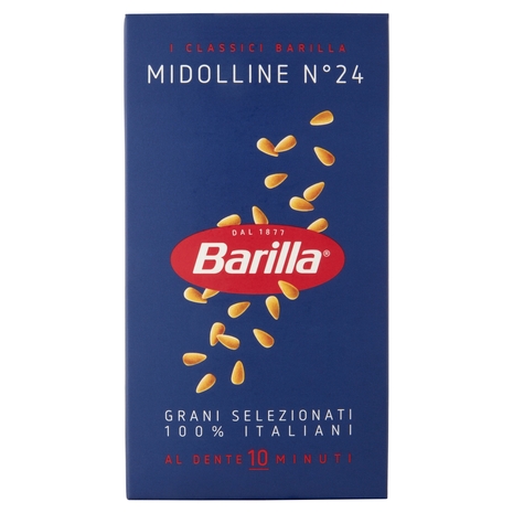 Barilla Pasta Midolline n.24 100% grano italiano 500 g