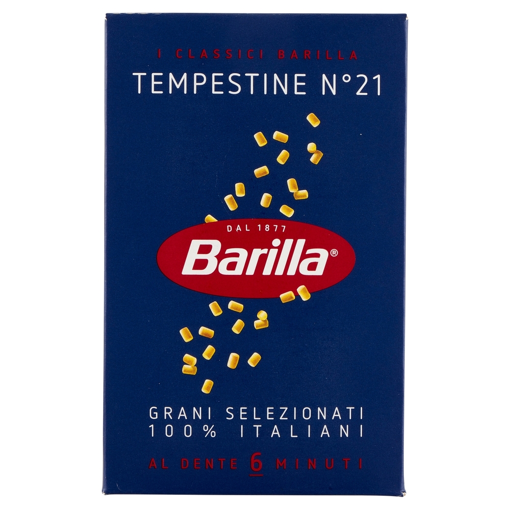 Barilla Pasta Tempestine n.21 100% grano italiano 500 g