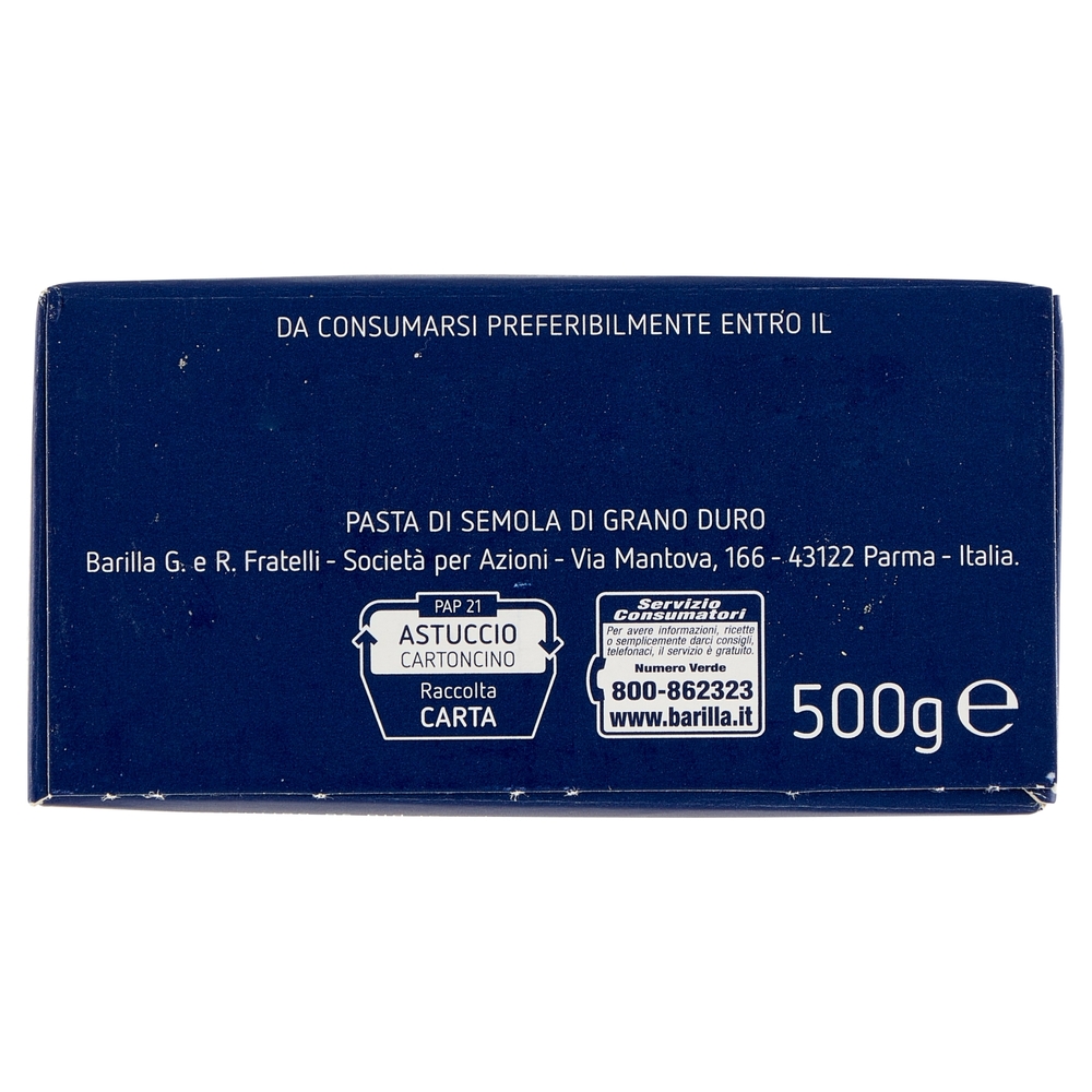 Barilla Pasta Tempestine n.21 100% grano italiano 500 g