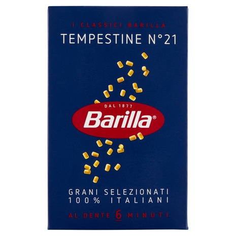 Barilla Pasta Tempestine n.21 100% grano italiano 500 g