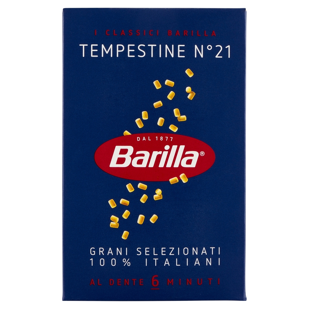 Barilla Pasta Tempestine n.21 100% grano italiano 500 g
