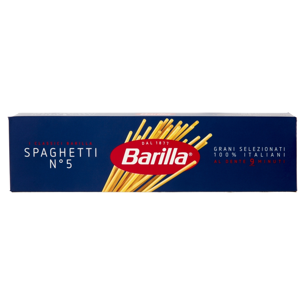 Barilla Pasta Spaghetti n.5 100% Grano Italiano 500g