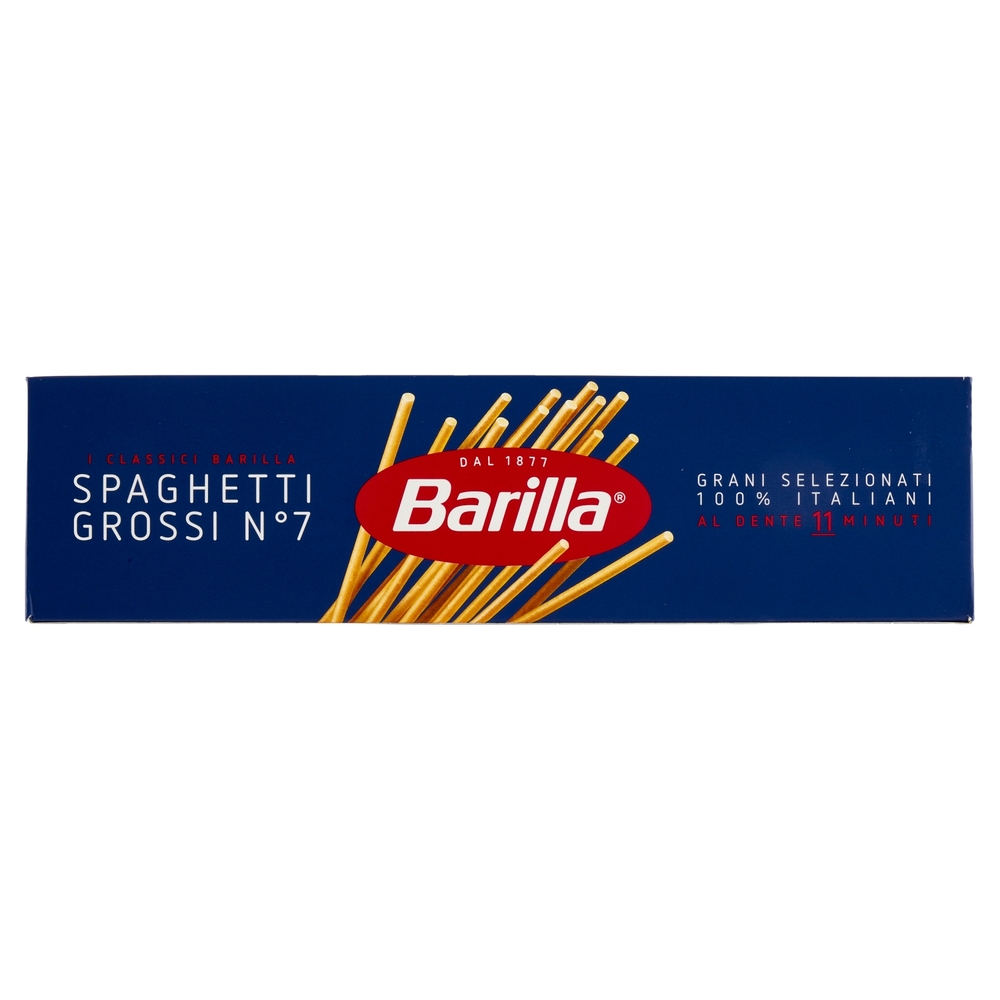 Barilla Pasta Spaghetti Grossi n.7 100% grano italiano 500 g