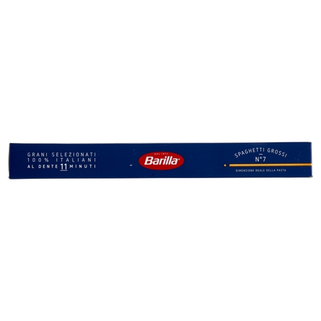 Barilla Pasta Spaghetti Grossi n.7 100% grano italiano 500 g