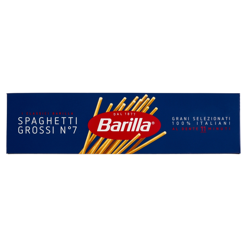 Barilla Pasta Spaghetti Grossi n.7 100% grano italiano 500 g