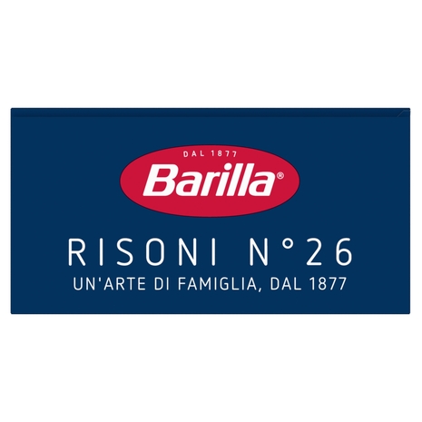 Barilla Pasta Risoni n.26 100% grano italiano 500 g
