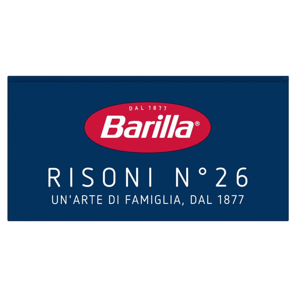 Barilla Pasta Risoni n.26 100% grano italiano 500 g
