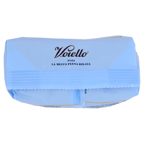 Voiello Pasta La Mezza Penna Rigata N°154 grano Aureo 100% italiano Trafilata bronzo 500g
